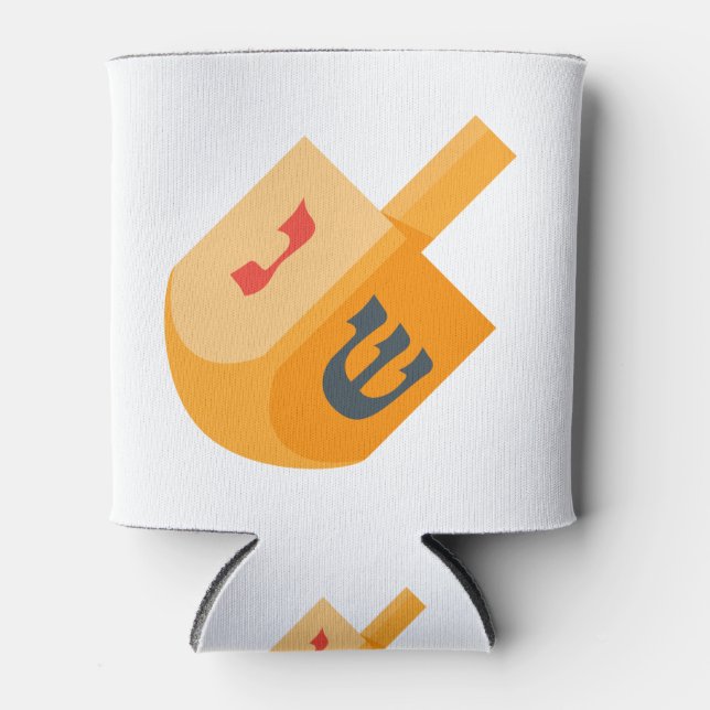 Enfriador De Latas Feliz Hanukkah (Anverso)