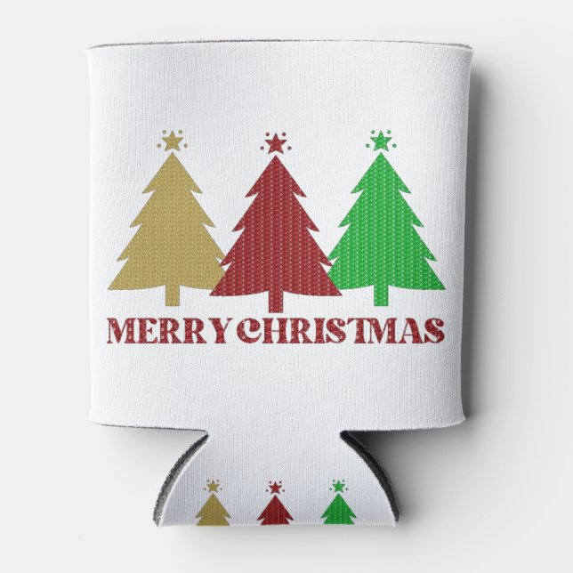 Enfriador De Latas Feliz Navidad (Anverso)