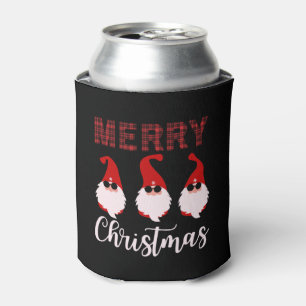 Enfriador De Latas Feliz Navidad Gnome Funny Navidades