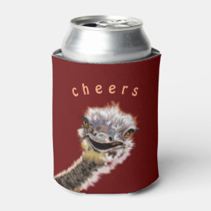 Enfriador De Latas Feliz Ostrich - Salud -
