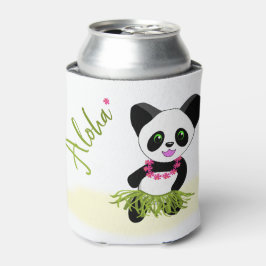 Enfriador De Latas Feliz Panda Aloha Summer Vibe