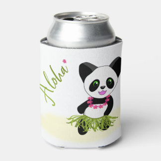 Enfriador De Latas Feliz Panda Aloha Summer Vibe