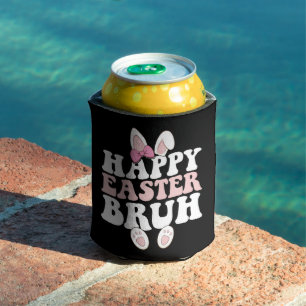 Enfriador De Latas Feliz Pascua Hermano Conejo de Pascua Busqueda de 