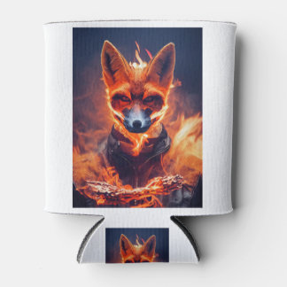 Enfriador De Latas Fennec Fox on Fire