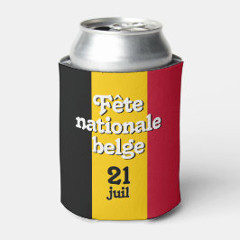 Enfriador De Latas Fête nationale belga bandera belga