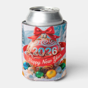 Enfriador De Latas Fiesta de Año Nuevo 2026