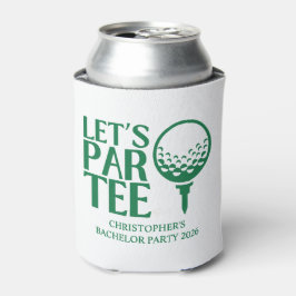 Enfriador De Latas Fiesta de bachiller en golf Let's Par Tee