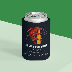 Enfriador De Latas Fiesta de compromiso con mariscos de cangrejos de