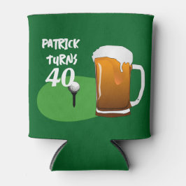 Enfriador De Latas Fiesta de cumpleaños Coolies I Fiesta de golf Favo