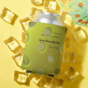 Enfriador De Latas Fiesta de cumpleaños de béisbol deporte de soltero