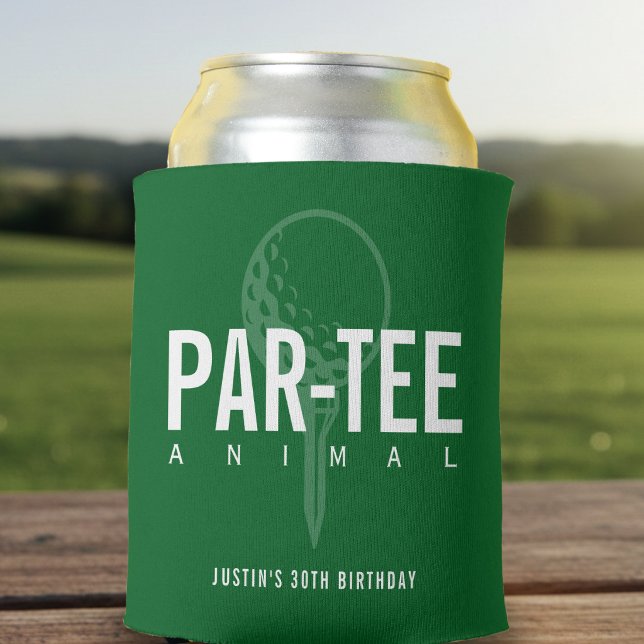 Enfriador De Latas Fiesta de cumpleaños de Golf Par-Tee Animal (Subido por el creador)