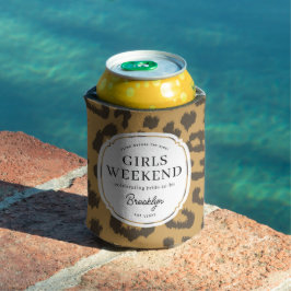 Enfriador De Latas Fiesta de Despedida de Soltera con Estampado Anima