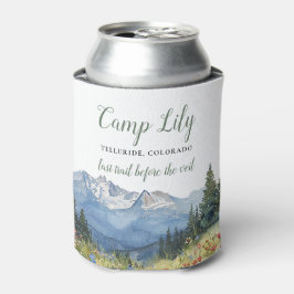 Enfriador De Latas Fiesta de despedida de soltera en la montaña Campa