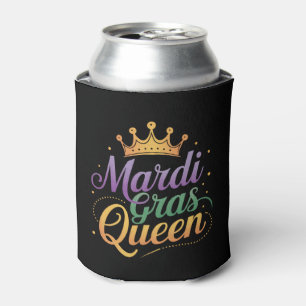 Enfriador De Latas Fiesta de disfraces del desfile de la Reina de Mar