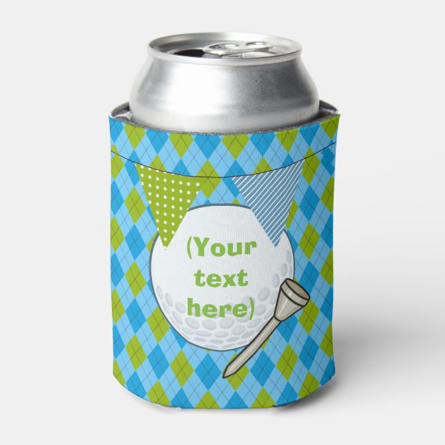 Enfriador De Latas Fiesta de golf (Lata Anverso)