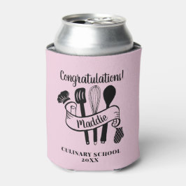 Enfriador De Latas Fiesta de Graduación de Chef Personalizada 