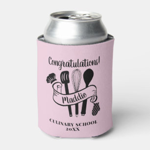 Enfriador De Latas Fiesta de Graduación de Chef Personalizada