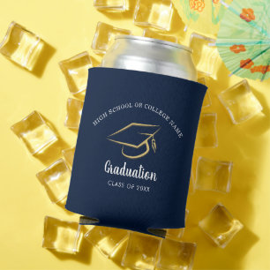 Enfriador De Latas Fiesta de Graduación Moderna 2025