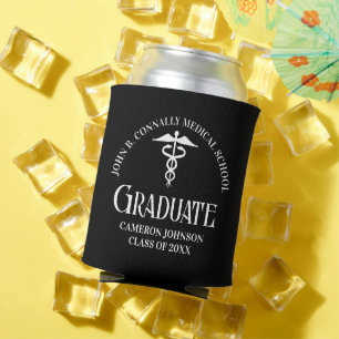 Enfriador De Latas Fiesta de Graduación Personalizada de Escuela de M