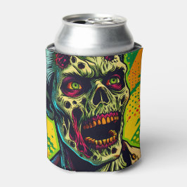 Enfriador De Latas Fiesta de Halloween de Zombies Espeluznantes