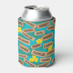Enfriador De Latas Fiesta de Hawaii Beach