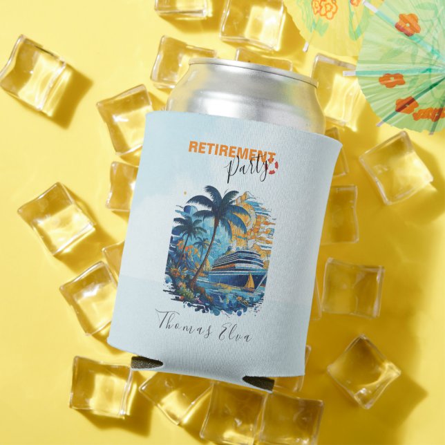 Enfriador De Latas Fiesta de Jubilación, Fiesta de Cruceros (Verano in situ)