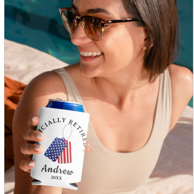 Enfriador De Latas Fiesta de Jubilación Militar o Militar (Subido por el creador)