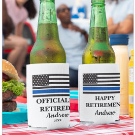 Enfriador De Latas Fiesta de Jubilación Policial