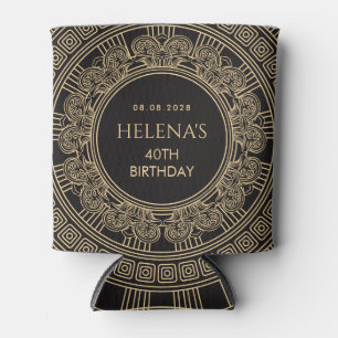 Enfriador De Latas Fiesta de la Antigua Grecia con COLORES PERSONALIZ