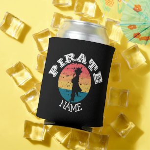 Enfriador De Latas Fiesta de Pirate Boy Sunset