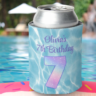 Enfriador De Latas Fiesta de piscina para niños Cumpleaños de verano