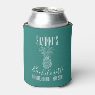 Enfriador De Latas Fiesta de Soltera Piña Personalizada