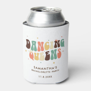 Enfriador De Latas Fiesta de Soltera Reinas del Baile Disco Retro