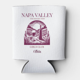 Enfriador De Latas fiesta de soltería en el valle de napa rojo