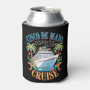 Enfriador De Latas Fiesta del barco mexicano Cinco De Mayo