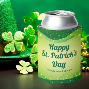 Enfriador De Latas Fiesta del Día de San Patricio Cute Personalizado 