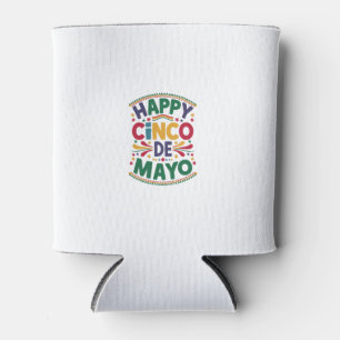 Enfriador De Latas Fiesta Personalizada de Cinco de Mayo
