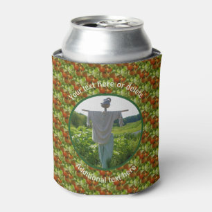 Enfriador De Latas Fiesta personalizado de Country Farm Garden Scarec