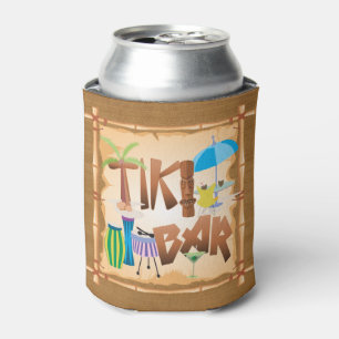 Enfriador De Latas Fiesta Retro Tiki Bar