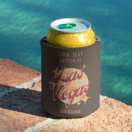Enfriador De Latas Fiesta Retro Vintage Las Vegas Nevada 