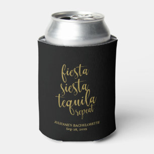 Enfriador De Latas Fiesta Siesta Tequila Repite Brillo Despedida de S