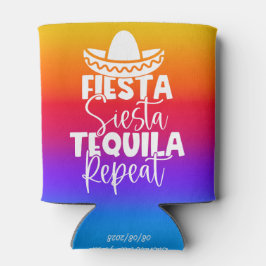 Enfriador De Latas Fiesta Vibrante Despedida de Soltera Personalizada