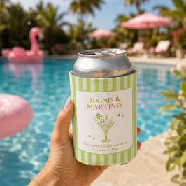 Enfriador De Latas Fiestas de Despedida de Soltera Bikinis y Martinis