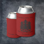 Enfriador De Latas Fin de semana de Bachelor para Árboles Rojos Perso<br><div class="desc">Refrigeradores de bebidas personalizados de Bachelor Weekend Refrigerador de bebidas de los Árboles Rojos Personalizados son el mejor regalo para sus amigos para recordar su día especial. ¡Saludos a una divertida y memorable fiesta de solteros! Agregue la redacción de su personalizado a este diseño utilizando los cuadros "Editar esta plantilla...</div>