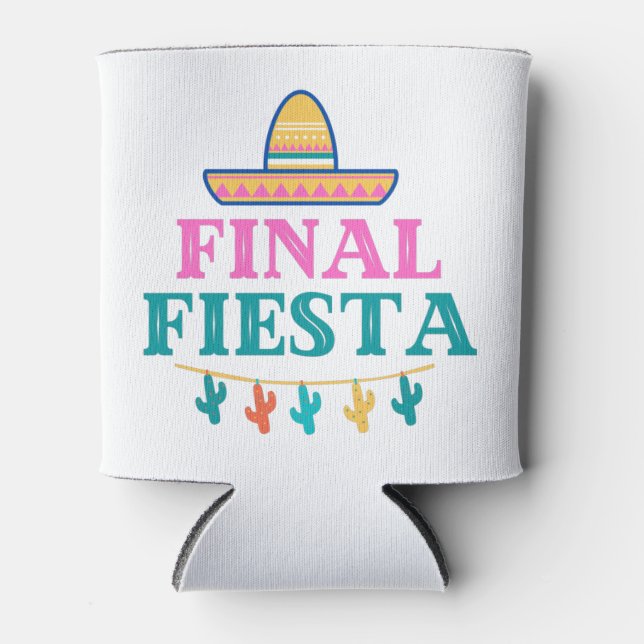 Enfriador De Latas Final Fiesta Sombrero (Anverso)