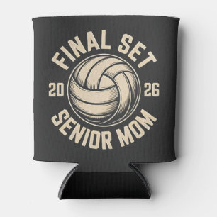 Enfriador De Latas Final Set Senior Mom 2026 Graduation Volleyball