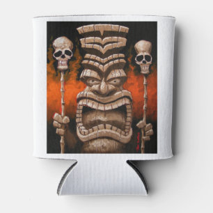 Enfriador De Latas Fire Tiki Cooler