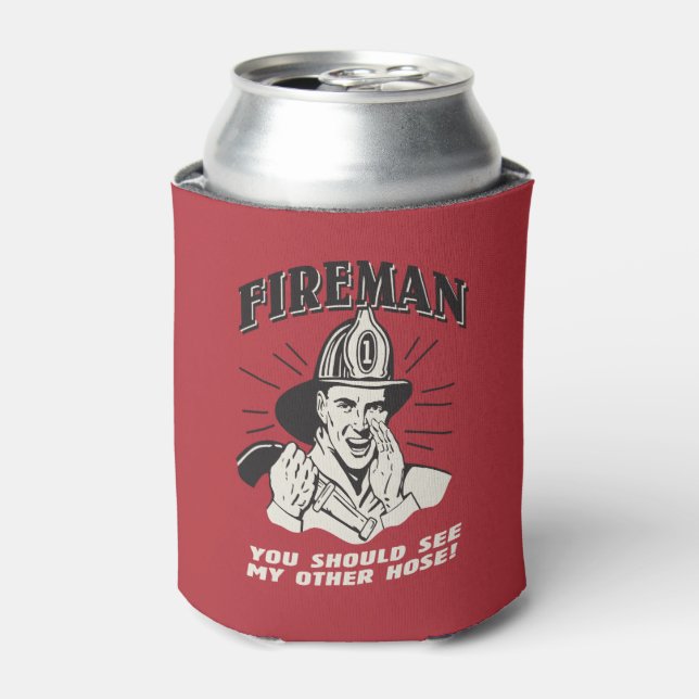 Enfriador De Latas Fireman: Deberías Ver Mi Otra Mano (Lata Anverso)