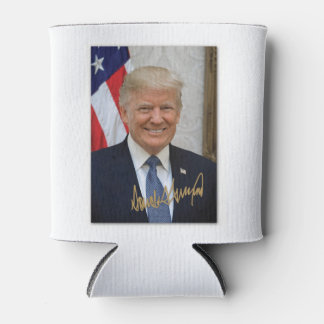 ENFRIADOR DE LATAS FIRMADO POR EL PRESIDENTE TRUMP......