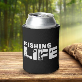 Enfriador De Latas Fishing Life Funny Fishing